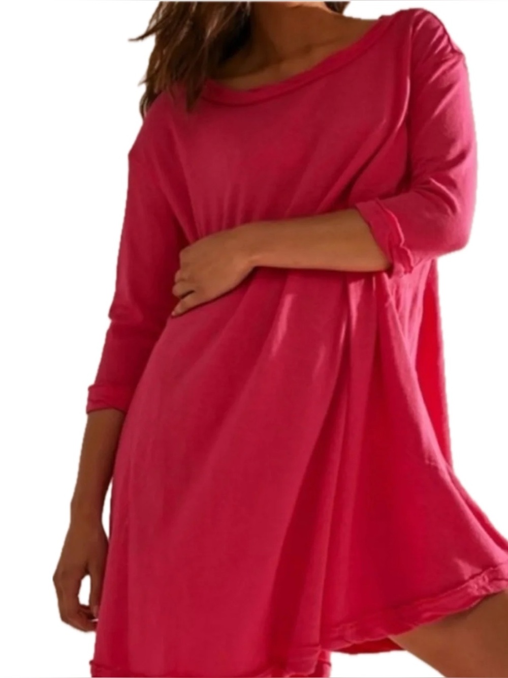 Free People Beach Roca Mini Dress in Hibiscus